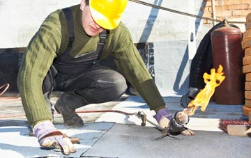 South Marston flat roof construction